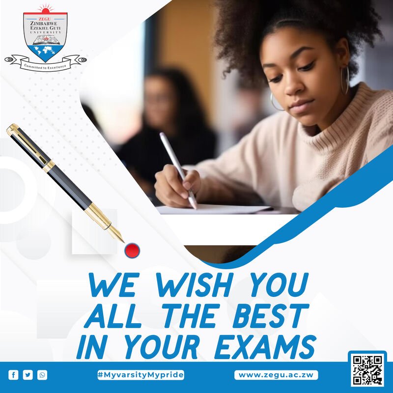 All the very best for your exams